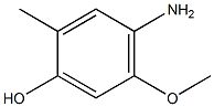 o-Cresol,  4-amino-5-methoxy-  (3CI) Structural