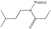 Propionamide,  N-isopentyl-N-nitroso-  (5CI) Structural