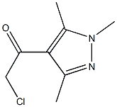 Ketone, chloromethyl 1,3,5-trimethylpyrazol-4-yl (7CI) Structural