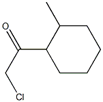 Ketone, chloromethyl 2-methylcyclohexyl (7CI) Structural