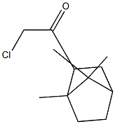 Ketone, 2-bornyl chloromethyl (7CI) Structural