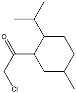 Ketone, chloromethyl p-menth-3-yl (7CI) Structural