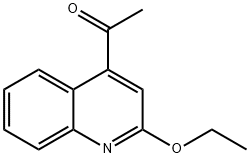 Ketone, 2-ethoxy-4-quinolyl methyl (7CI) Structural
