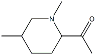 Ketone, 1,5-dimethyl-2-piperidyl methyl (7CI) Structural