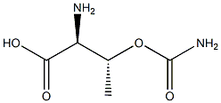 Threonine, carbamate, L- (6CI) Structural