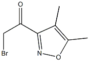 Ketone, bromomethyl 4,5-dimethyl-3-isoxazolyl (6CI) Structural