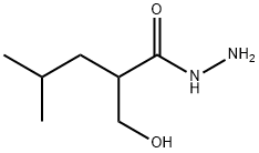 Valeric  acid,  2-(hydroxymethyl)-4-methyl-,  hydrazide  (6CI) Structural