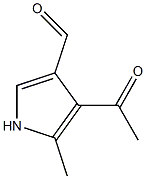 Pyrrole-3-carboxaldehyde, 4-acetyl-5-methyl- (6CI) Structural