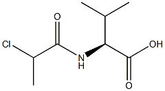 Valine,  N-(2-chloropropionyl)-,  DL-  (6CI) Structural