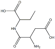 Succinamic  acid,  3-amino-N-(1-carboxypropyl)-  (6CI) Structural