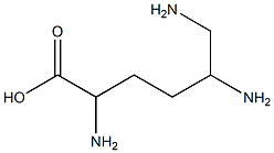Hexanoic  acid,  2,5,6-triamino-  (6CI) Structural