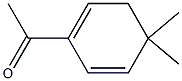 Ketone, 4,4-dimethyl-1,5-cyclohexadien-1-yl methyl (6CI) Structural