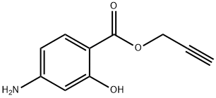 Salicylic acid, 4-amino-, 2-propynyl ester (6CI) Structural