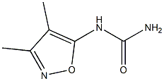 Urea, (3,4-dimethyl-5-isoxazolyl)- (6CI) Structural