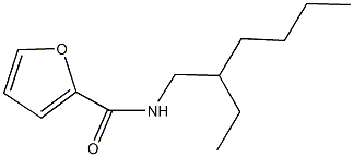 N-(2-ethylhexyl)-2-furamide Structural