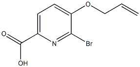 5-(allyloxy)-6-bromo-2-pyridinecarboxylic acid