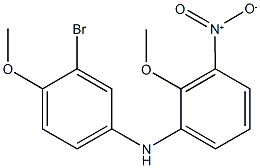 N-(3-bromo-4-methoxyphenyl)-2-methoxy-3-nitroaniline