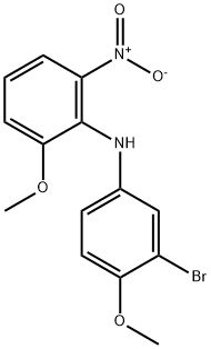 N-(3-bromo-4-methoxyphenyl)-2-methoxy-6-nitroaniline