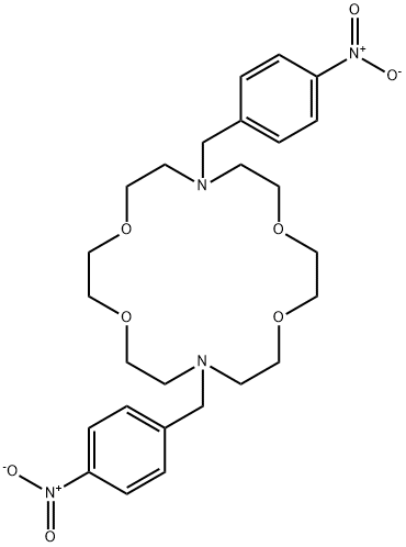 7,16-bis{4-nitrobenzyl}-1,4,10,13-tetraoxa-7,16-diazacyclooctadecane