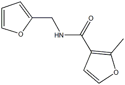 N-(2-furylmethyl)-2-methyl-3-furamide Structural