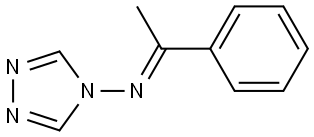 N-(1-phenylethylidene)-N-(4H-1,2,4-triazol-4-yl)amine Structural