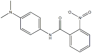 N-[4-(dimethylamino)phenyl]-2-nitrobenzamide Structural