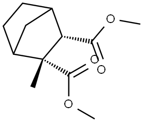 dimethyl 2-methylbicyclo[2.2.1]heptane-2,3-dicarboxylate Structural