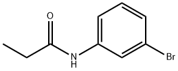 N-(3-bromophenyl)propanamide Structural