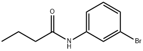 N-(3-bromophenyl)butanamide Structural