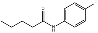 N-(4-fluorophenyl)pentanamide Structural