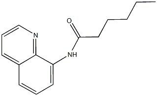 N-(8-quinolinyl)hexanamide Structural