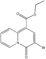 ethyl 3-bromo-4-oxo-4H-quinolizine-1-carboxylate