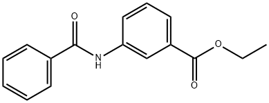 ethyl 3-(benzoylamino)benzoate Structural
