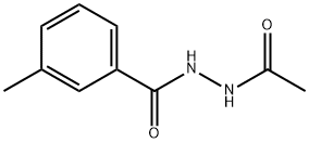 N'-acetyl-3-methylbenzohydrazide Structural