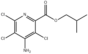 isobutyl 4-amino-3,5,6-trichloro-2-pyridinecarboxylate Structural