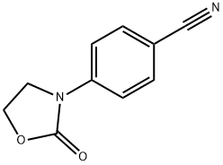 4-(2-oxo-1,3-oxazolidin-3-yl)benzonitrile Structural