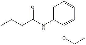 N-(2-ethoxyphenyl)butanamide Structural