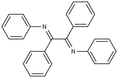 N-[1,2-diphenyl-2-(phenylimino)ethylidene]-N-phenylamine Structural