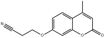 3-[(4-methyl-2-oxo-2H-chromen-7-yl)oxy]propanenitrile