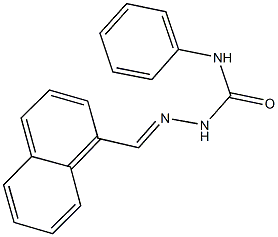 1-naphthaldehyde N-phenylsemicarbazone