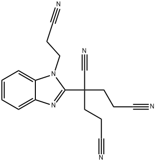 3-[1-(2-cyanoethyl)-1H-benzimidazol-2-yl]-1,3,5-pentanetricarbonitrile