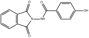 N-(1,3-dioxo-1,3-dihydro-2H-isoindol-2-yl)-4-hydroxybenzamide Structural