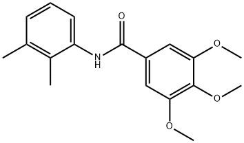 N-(2,3-dimethylphenyl)-3,4,5-trimethoxybenzamide Structural