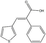 2-phenyl-3-(3-thienyl)acrylic acid Structural