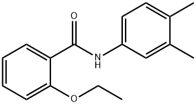N-(3,4-dimethylphenyl)-2-ethoxybenzamide Structural