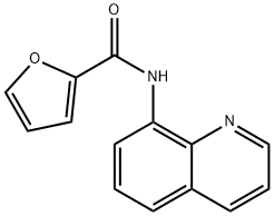N-(8-quinolinyl)-2-furamide Structural