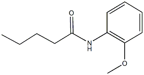 N-(2-methoxyphenyl)pentanamide Structural