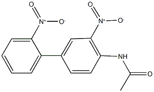 N-{2',3-bisnitro[1,1'-biphenyl]-4-yl}acetamide Structural
