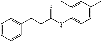 N-(2,4-dimethylphenyl)-3-phenylpropanamide Structural