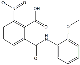 2-nitro-6-[(2-methoxyanilino)carbonyl]benzoic acid